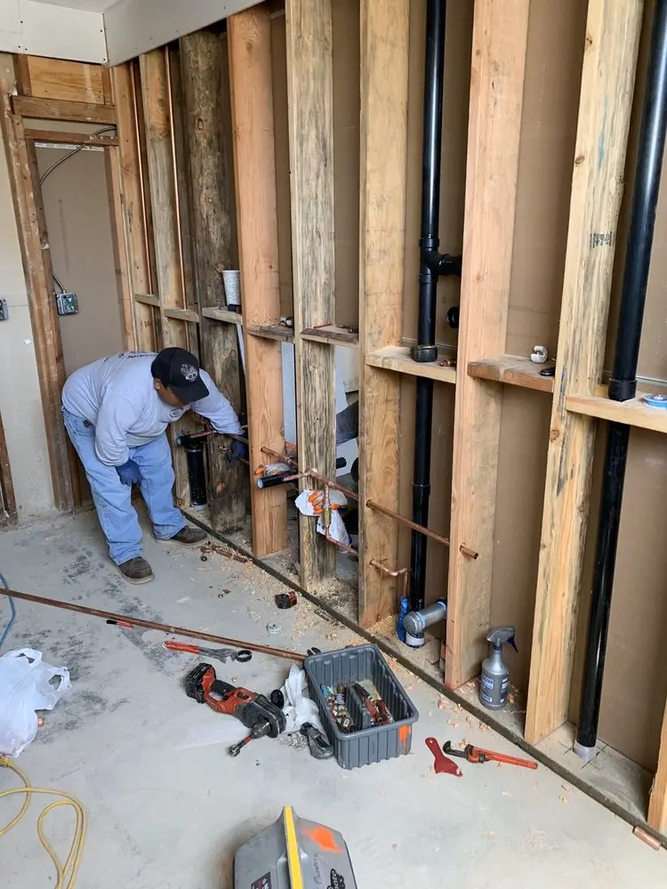 Commercial rough-in plumbing for Gas Line Repair in Shelocta